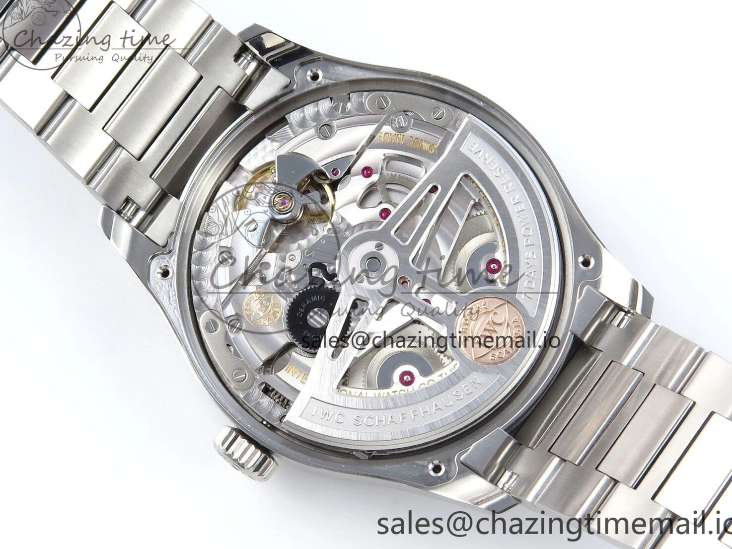 MIROTIME 0402 Portugieser Auto IWC0562E APSF 1:1 Best Edition Blue Dial on SS Bracelet A Timeless 6997